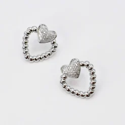 Treasure Jewels, Inc. Jewelry*Adore Stud Earring Silver