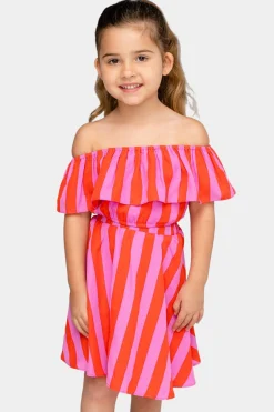 BuddyLove Clothing Label Tween | Tween + Girls*Ainsley Girl's Top and Skirt Set - Hot Tamale