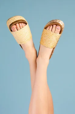 Naughty Monkey Shoes*Anna Sandals in Natural