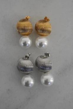 Chansuttpearls Jewelry*AUBREY EARRINGS