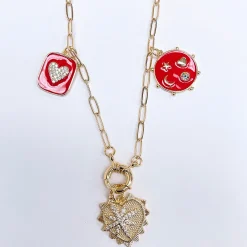 Treasure Jewels, Inc. Jewelry*Ava Red Necklace Necklace