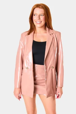 BuddyLove Clothing Label Outerwear*Avery Oversized Blazer - Mauve