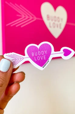BuddyLove Clothing Label Home & Gift*BL Arrow Heart Sticker