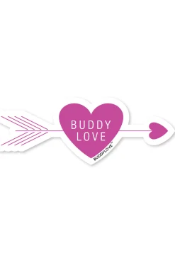 BuddyLove Clothing Label Home & Gift*BL Arrow Heart Sticker