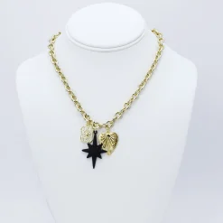 Treasure Jewels, Inc. Jewelry*Black Space Necklace
