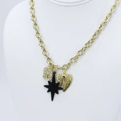 Treasure Jewels, Inc. Jewelry*Black Space Necklace