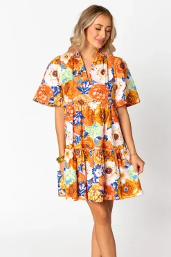 BuddyLove Clothing Label Short Sleeve Dresses | Bump Friendly*Bradley Swing Dress - Seeya Later