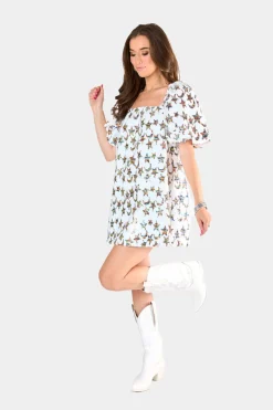 BuddyLove Clothing Label Short Sleeve Dresses | Party Dresses*Brenna Sequin Mini Dress - Galaxy