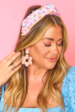 Brianna Cannon Hair Accessories*xx BL Eleanor Embellished Headband - Chasing Rainbows