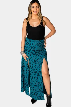 BuddyLove Clothing Label Bottoms*Bridget Maxi Skirt - Juniper
