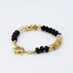 Treasure Jewels, Inc. Jewelry*Brooke Bracelet Black and Brown