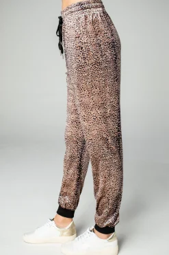BuddyLove Clothing Label Pajamas | Bottoms*BuddyLove Meadow Velour Joggers - Roar