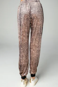 BuddyLove Clothing Label Pajamas | Bottoms*BuddyLove Meadow Velour Joggers - Roar