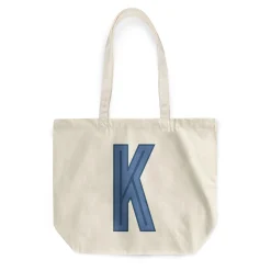 CB Studio Home & Gift*Canvas Tote - Single Initial - Navy Blue - NEW!