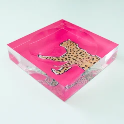 CB Studio Home & Gift*Catchall Tray - Leopard New!