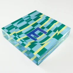 CB Studio Home & Gift*Catchall Tray - Single Initial Maxi Green - New!