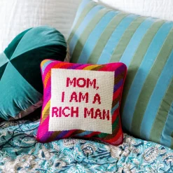 Furbish Studio Home & Gift*Cher Knows Best Needlepoint Pillow