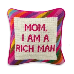Furbish Studio Home & Gift*Cher Knows Best Needlepoint Pillow
