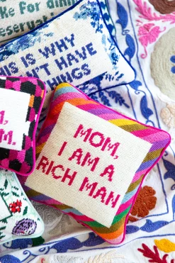 Furbish Studio Home & Gift*Cher Knows Best Needlepoint Pillow