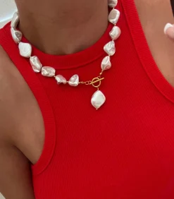 Chansuttpearls Jewelry*CHUNKY PEARL NECKLACE