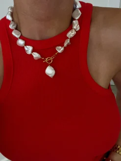 Chansuttpearls Jewelry*CHUNKY PEARL NECKLACE