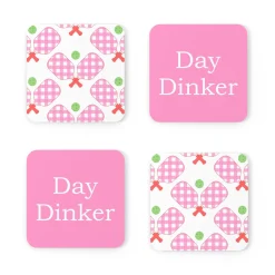 CB Studio Home & Gift*Clairebella Pickleball Coaster Set