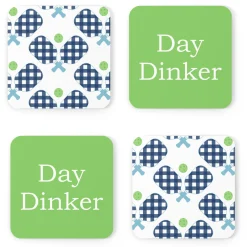 CB Studio Home & Gift*Clairebella Pickleball Coaster Set