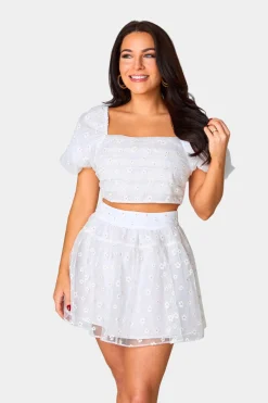 BuddyLove Clothing Label Sets | Bride To Be Dresses*Cutie Outfit Set - English Daisy