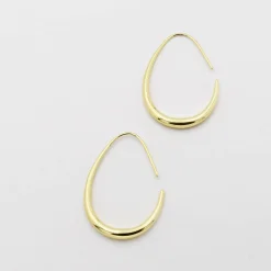 Treasure Jewels, Inc. Jewelry*Dainty Gold Hoop Earring
