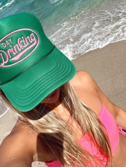 KenzKustomz Hats*Day Drinking Trucker Hat