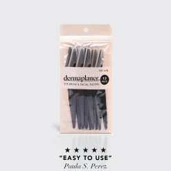 KITSCH Beauty | Home & Gift*Dermaplaning Tool 12pk | Eco-Friendly Black