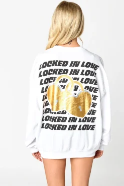 BuddyLove Clothing Label Pajamas | Tops*Devon Graphic Sweatshirt - Locked in Love