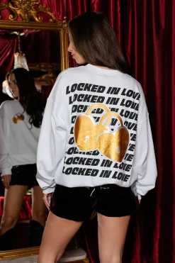 BuddyLove Clothing Label Pajamas | Tops*Devon Graphic Sweatshirt - Locked in Love
