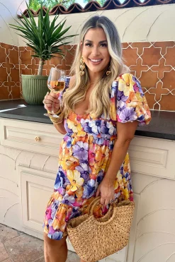 BuddyLove Clothing Label Short Sleeve Dresses | Brunch Dresses*Diego Babydoll Mini Dress -