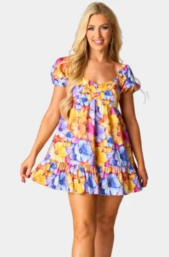 BuddyLove Clothing Label Short Sleeve Dresses | Brunch Dresses*Diego Babydoll Mini Dress -