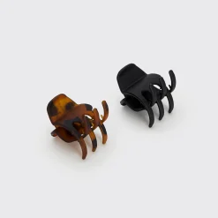 KITSCH Beauty*Eco-Friendly Medium Claw Clips 2pc set - Black