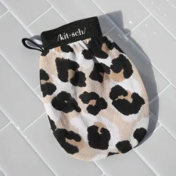 KITSCH Beauty | Home & Gift*Exfoliating Glove - Leopard