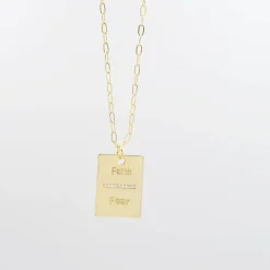 Treasure Jewels, Inc. Jewelry*Faith Over Fear Necklace