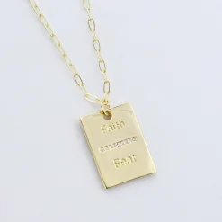 Treasure Jewels, Inc. Jewelry*Faith Over Fear Necklace