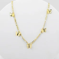 Treasure Jewels, Inc. Jewelry*Flying Butterflies Chain Necklace