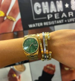 Chansuttpearls Jewelry*GLAM BANGLE