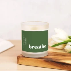 CB Studio Home & Gift*Glass Candle - Breathe (Cactus Flower & Jade)
