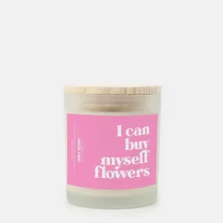 CB Studio Home & Gift*Glass Candle - Flowers (Bohemian Rose)