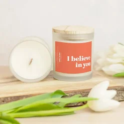 CB Studio Home & Gift*Glass Candle - I Believe In You (Spiced Oatmilk)