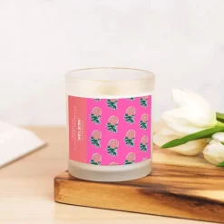 CB Studio Home & Gift*Glass Candle - Kyra Pink (Bohemian Rose)