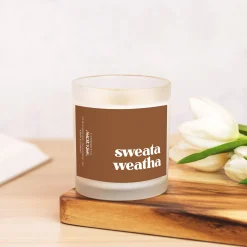 CB Studio Home & Gift*Glass Candle - Sweata Weatha (Oakmoss & Amber)