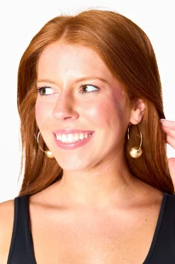 Linny Co Jewelry*Goldie Hoop Earrings - Gold