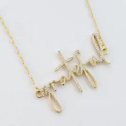 Treasure Jewels, Inc. Jewelry*Grateful Necklace Gold