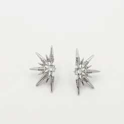Treasure Jewels, Inc. Jewelry*Half Stellar Silver Earring