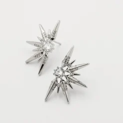 Treasure Jewels, Inc. Jewelry*Half Stellar Silver Earring